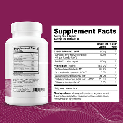 TreBiome™ Pre, Pro, & Postbiotic Supplement
